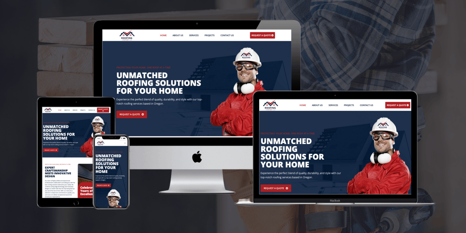 website for construction